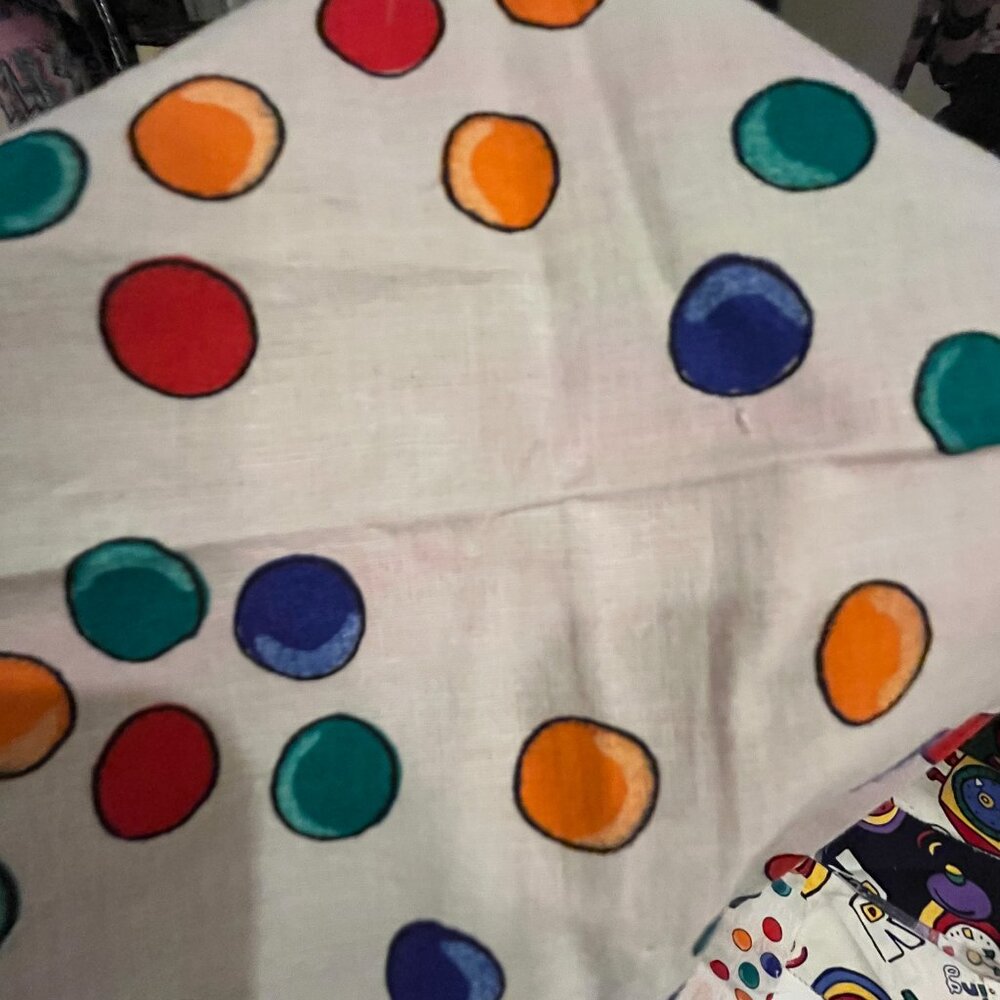 36 PC Vintage Cotton Fabric Bundle - Picture 3 of 16